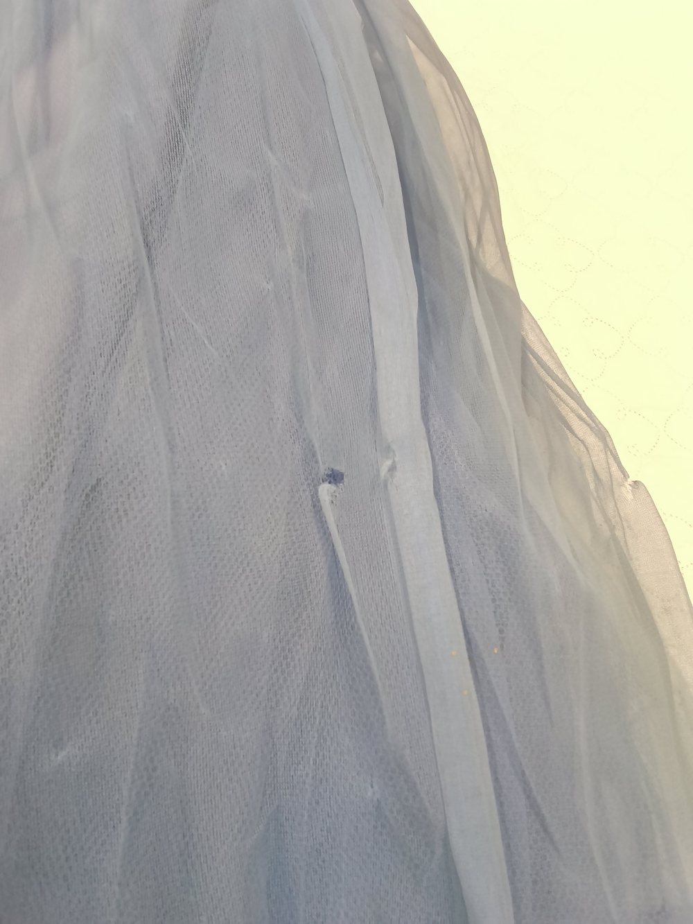 Vintage 1950s Periwinkle Blue Party Dress  | Mid-Century Cocktail Gown - Picture 13 of 16